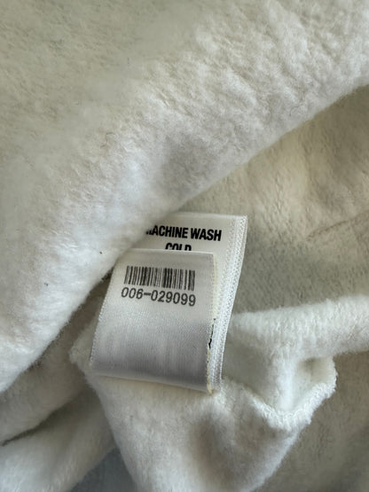 Chrome Hearts White & Black Eyechart Zip Up Hoodie