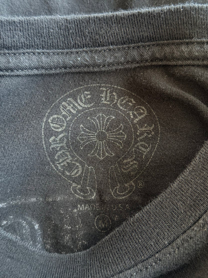 Chrome Hearts Black Multicolor Cross Logo T-Shirt