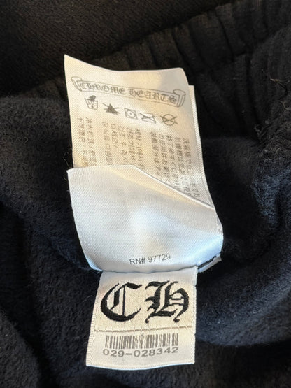 Chrome Hearts Black & White Logo Sweatpants