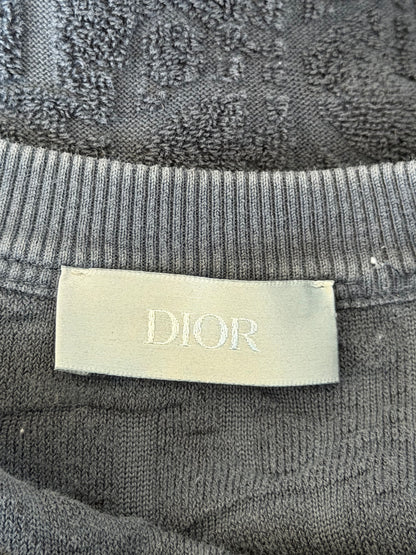 Dior Navy Oblique Towel T-Shirt