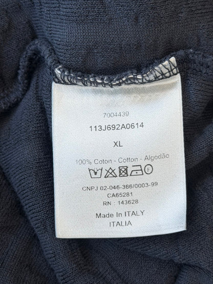 Dior Navy Oblique Towel T-Shirt