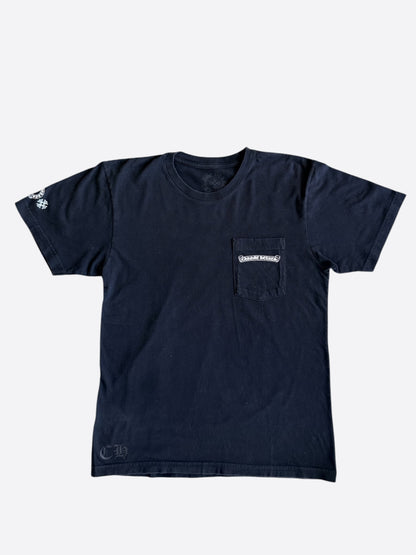 Chrome Hearts Black Multicolor Cross Logo T-Shirt