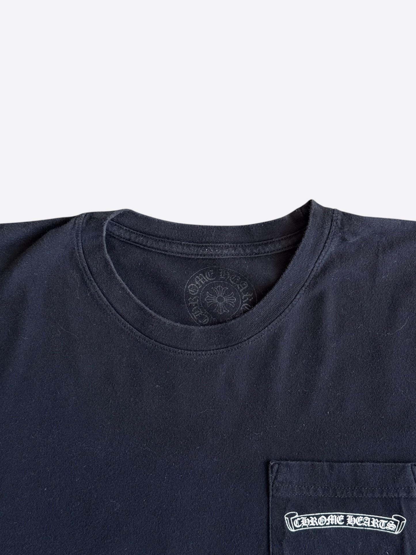 Chrome Hearts Black Multicolor Cross Logo T-Shirt
