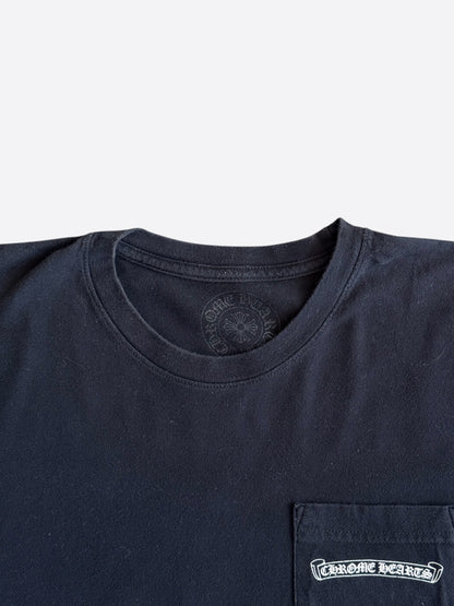 Chrome Hearts Black Multicolor Cross Logo T-Shirt