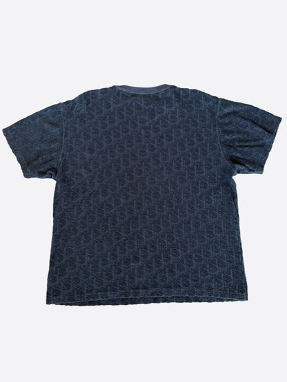 Dior Navy Oblique Towel T-Shirt