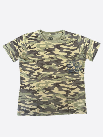Chrome Hearts Camouflage & Black Star Logo T-Shirt