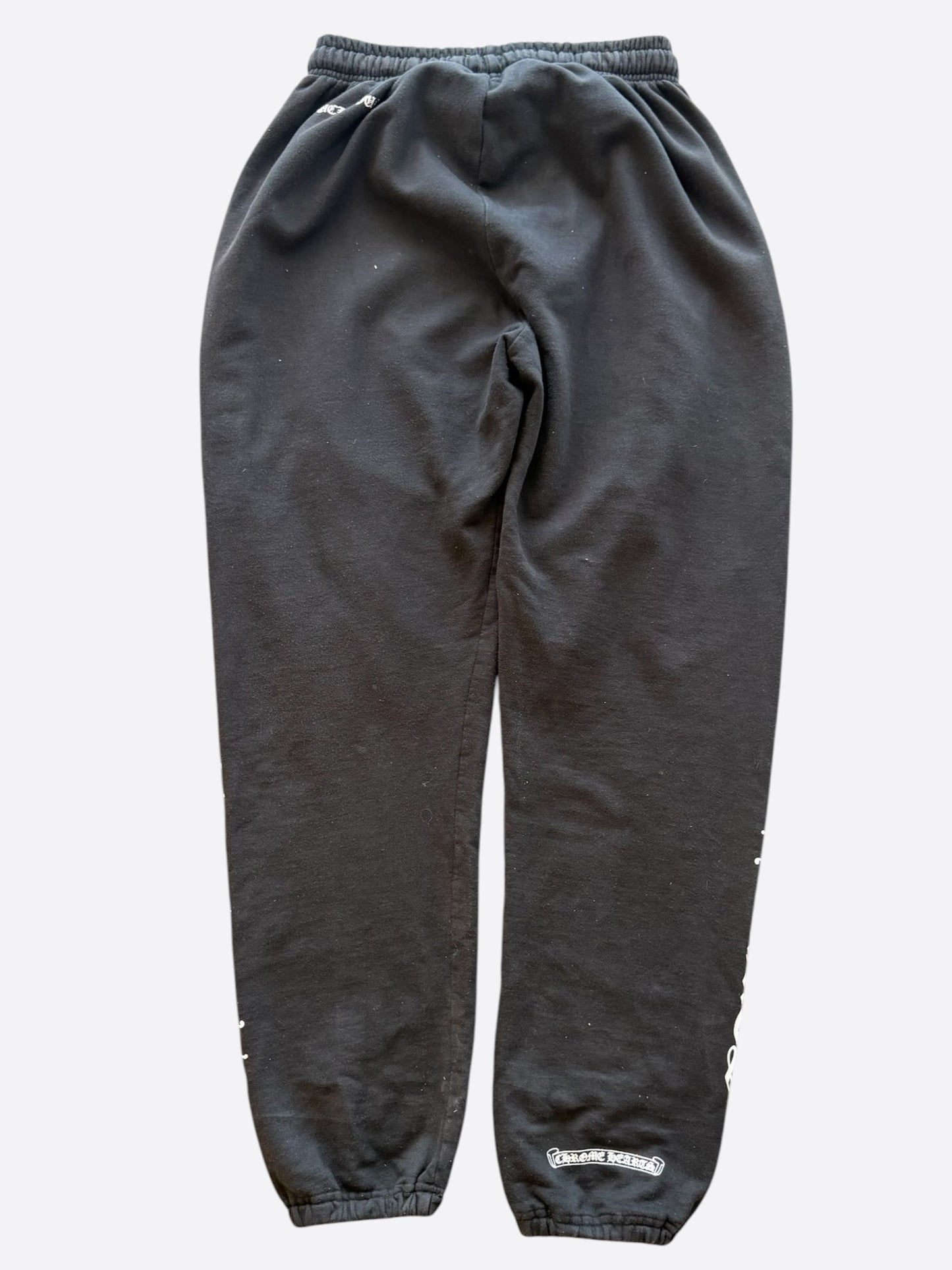 Chrome Hearts Black & White Logo Sweatpants
