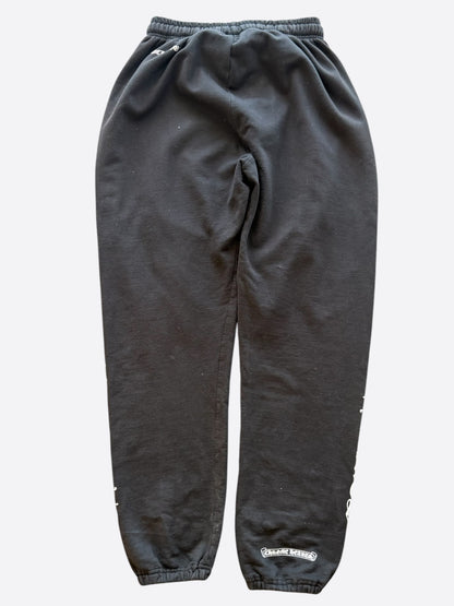 Chrome Hearts Black & White Logo Sweatpants