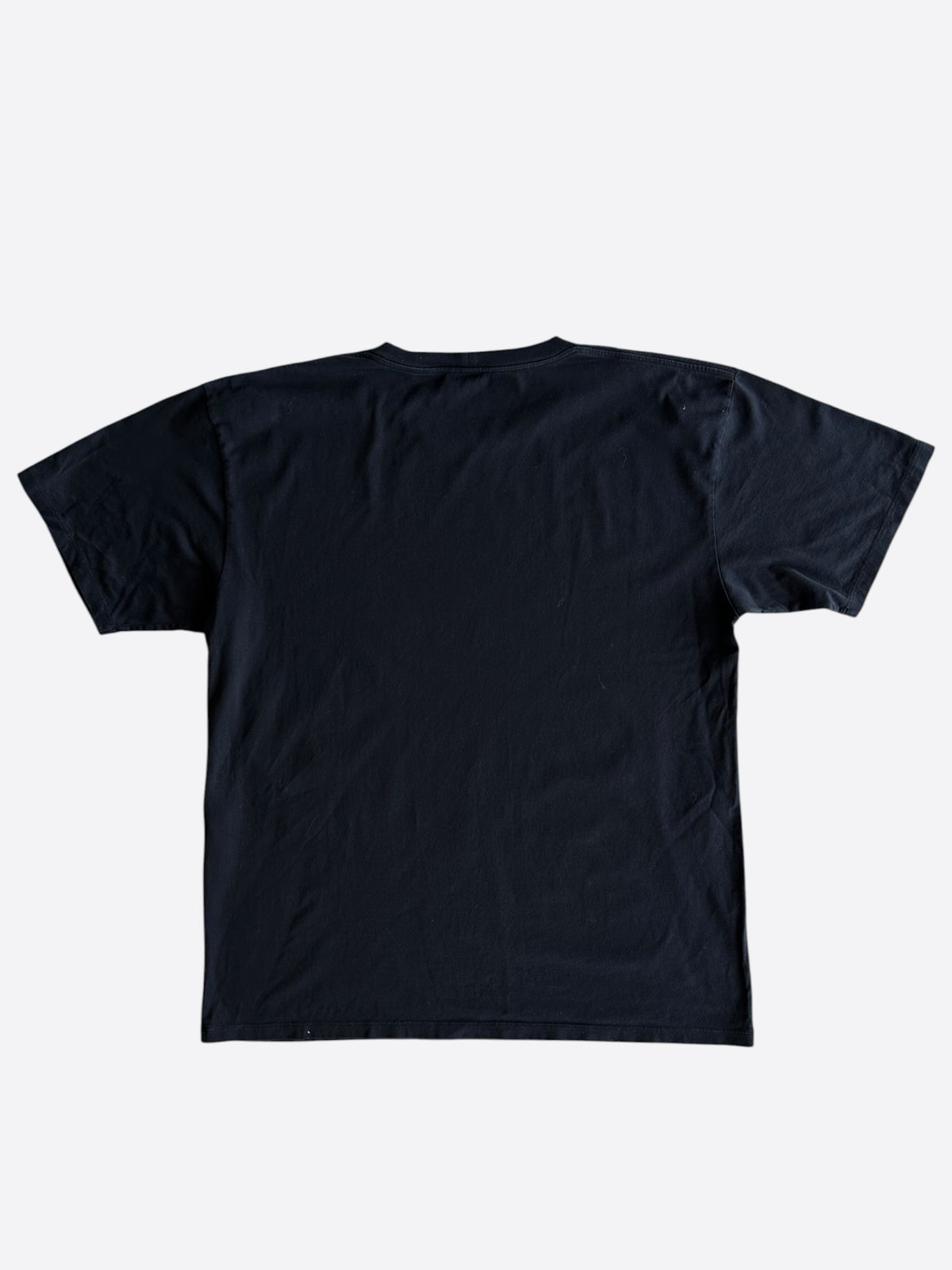 Celine Black & Checkered Studded Logo T-Shirt