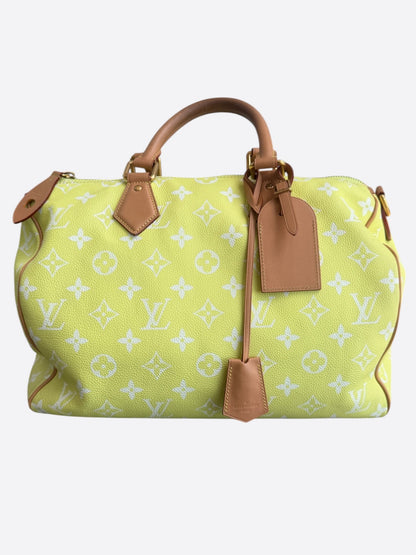 Louis Vuitton Lemonde & White Monogram P9 Speedy 40