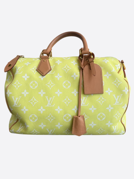 Louis Vuitton Lemonde & White Monogram P9 Speedy 40