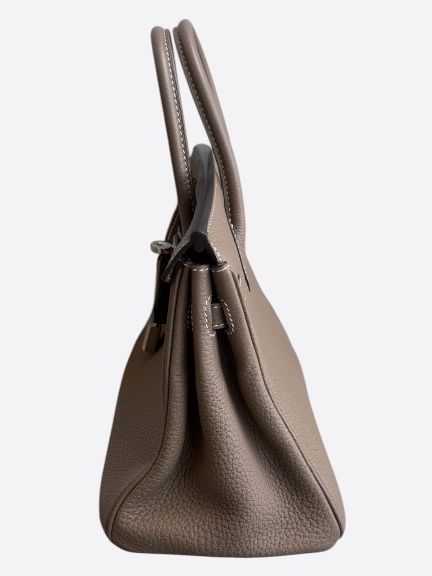 Hermes Etoupe Togo & Palladium Hardware Birkin 25