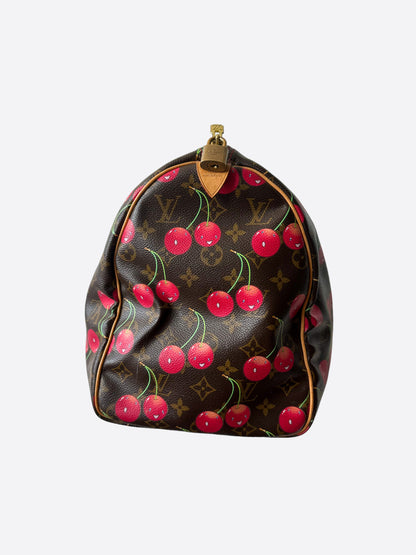 Louis Vuitton Takashi Murakami Cherry Keepall 45