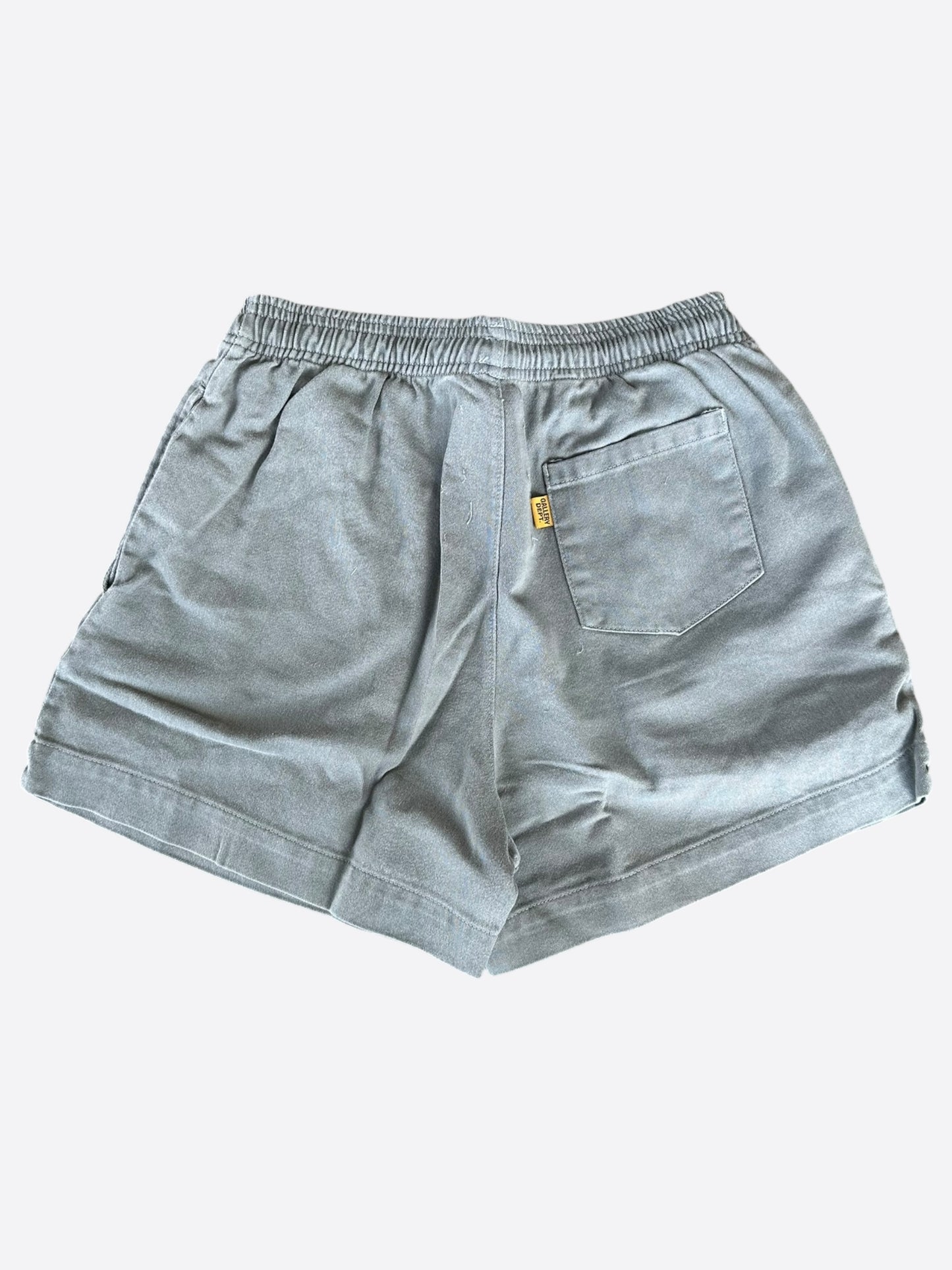 Gallery Dept Grey & White Logo Zuma Shorts