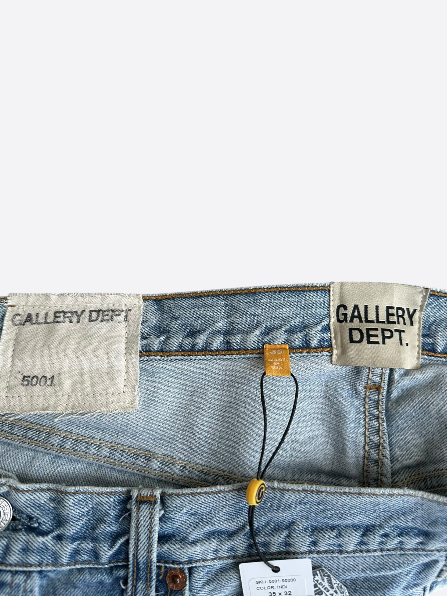 Gallery Dept Indigo Denim Jeans