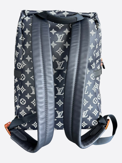 Louis Vuitton Navy & White Upside Down Monogram Backpack