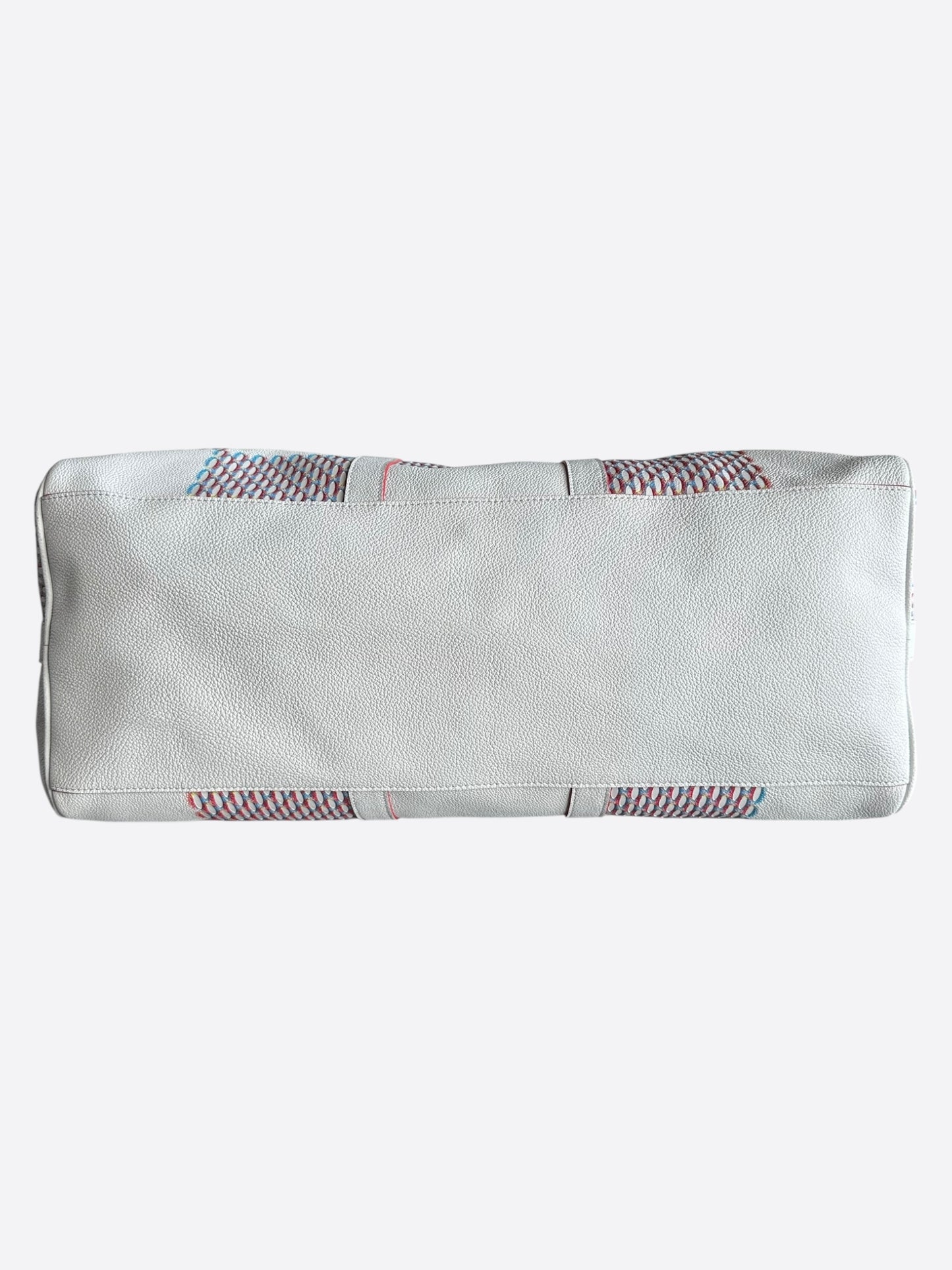 Louis Vuitton White Damier Spray Keepall 50