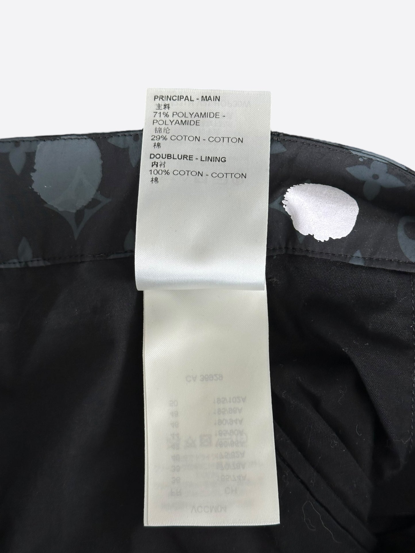 Louis Vuitton Yayoi Kusama Black Polka Dot Cargo Pants