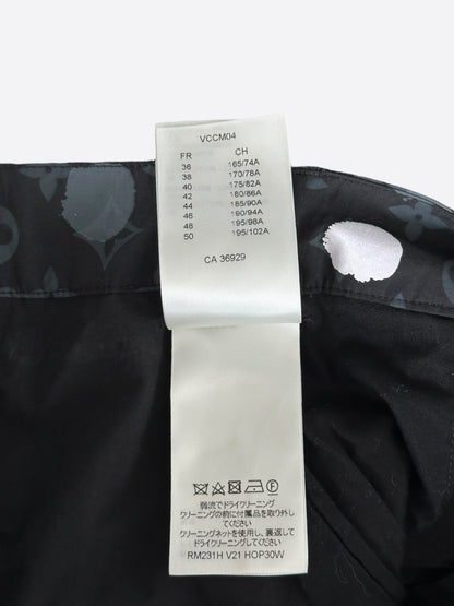 Louis Vuitton Yayoi Kusama Black Polka Dot Cargo Pants