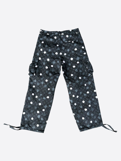 Louis Vuitton Yayoi Kusama Black Polka Dot Cargo Pants