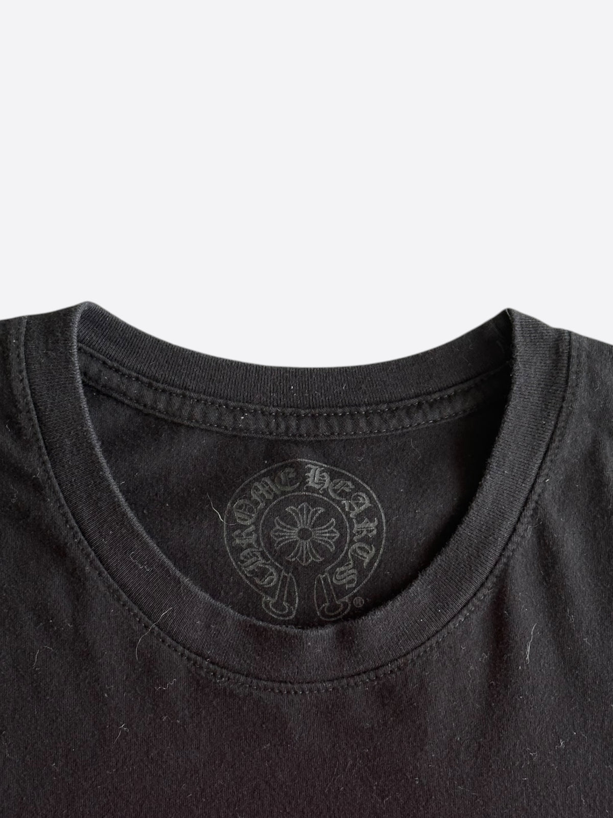 Chrome Hearts Black & Pink Foti Graphic T-Shirt