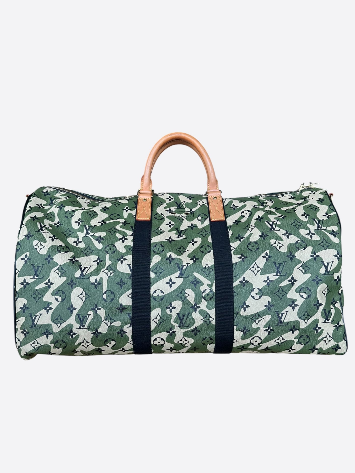 Louis Vuitton Takashi Murakami Camouflage Monogram Keepall 55
