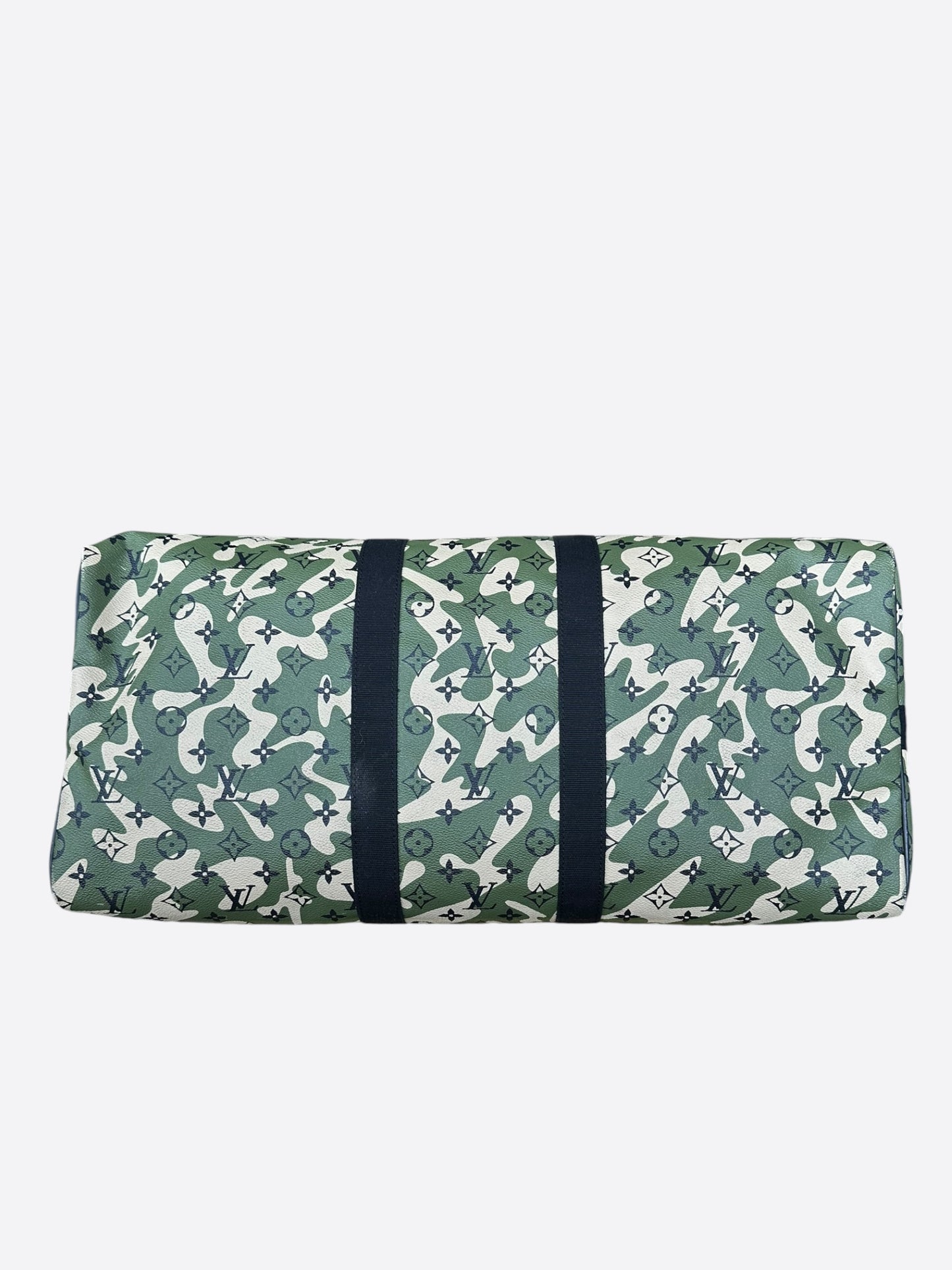 Louis Vuitton Takashi Murakami Camouflage Monogram Keepall 55