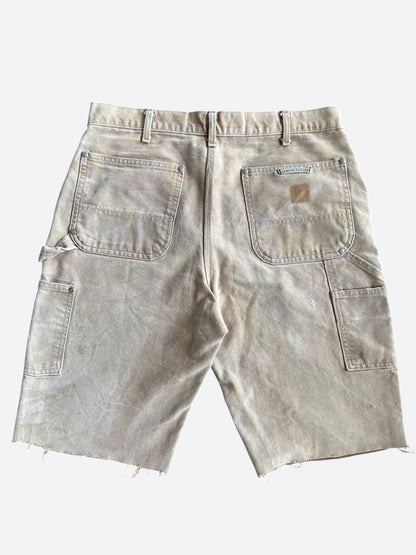 Chrome Hearts Carhartt Tan Carpenter Shorts