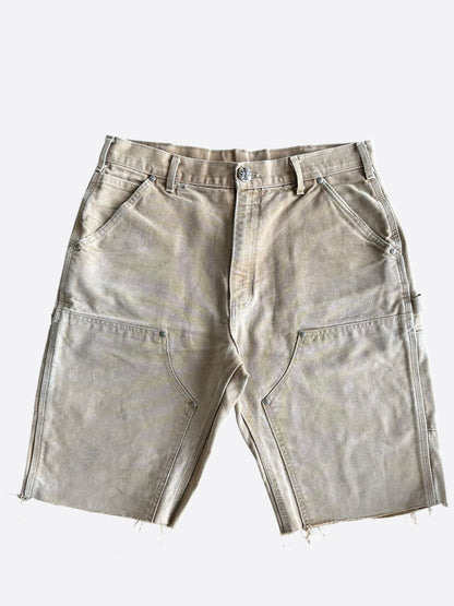 Chrome Hearts Carhartt Tan Carpenter Shorts