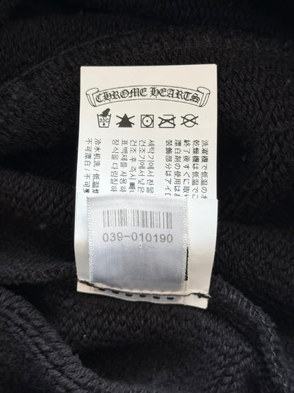 Chrome Hearts Black CH Logo Embroidered Sweatpants