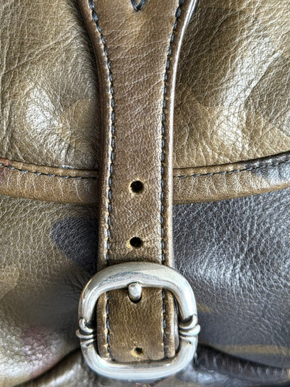 Chrome Hearts Green Camouflage Leather Snat Pack