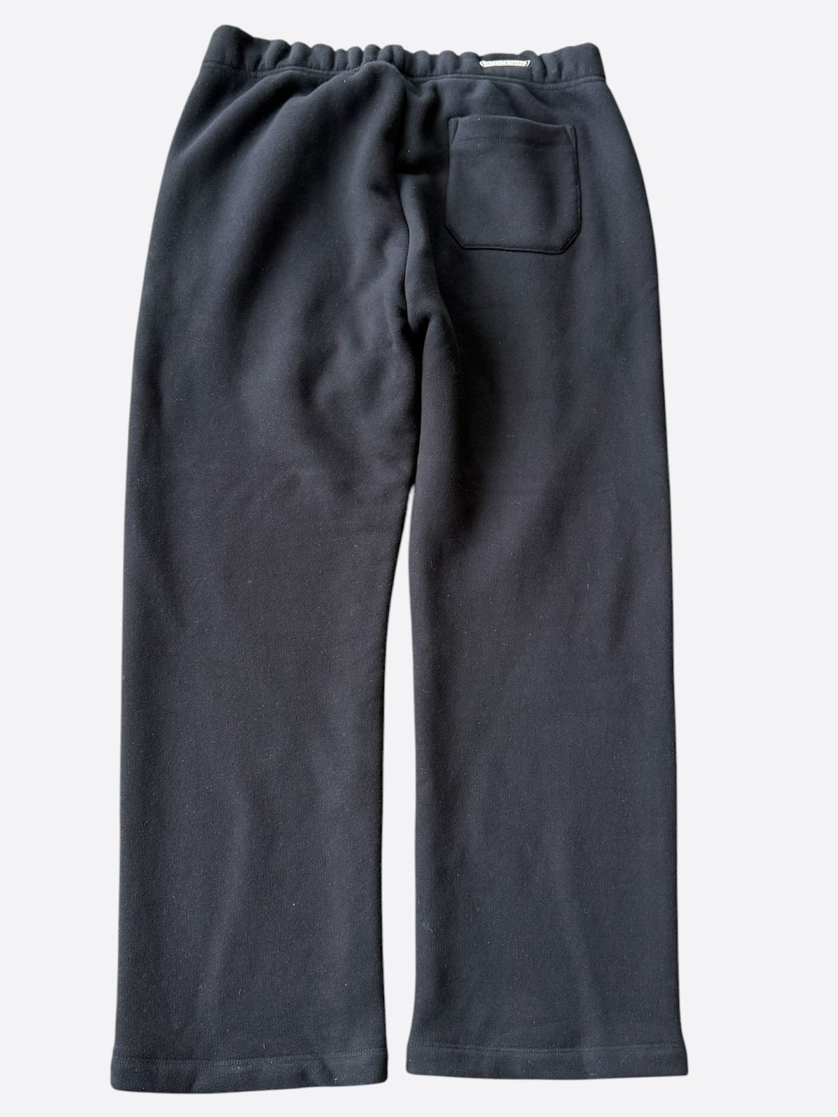 Chrome Hearts Black CH Logo Embroidered Sweatpants
