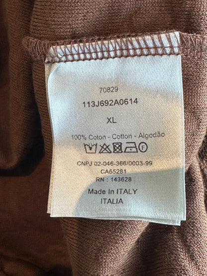 Dior Brown Oblique Towel T-Shirt