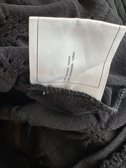 Chanel Black Quilted Button Up Women's Cardigan