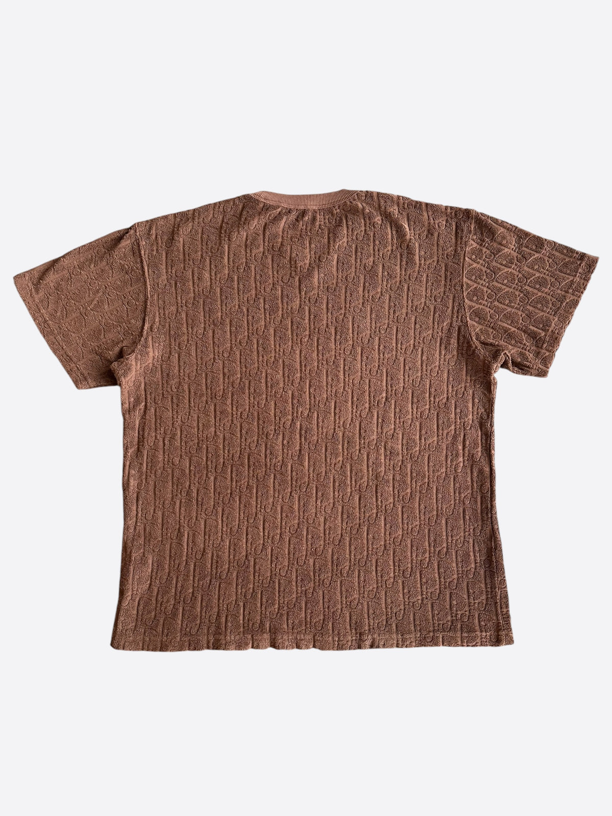 Dior Brown Oblique Towel T-Shirt