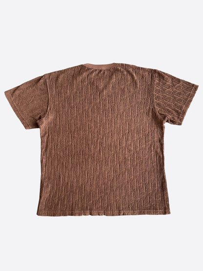 Dior Brown Oblique Towel T-Shirt