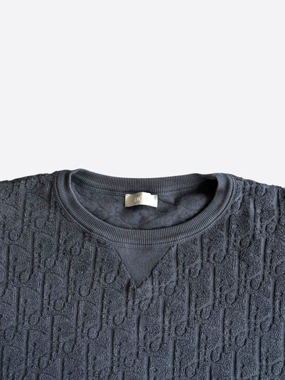 Dior Navy Oblique Towel T-Shirt