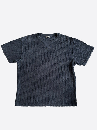 Dior Navy Oblique Towel T-Shirt
