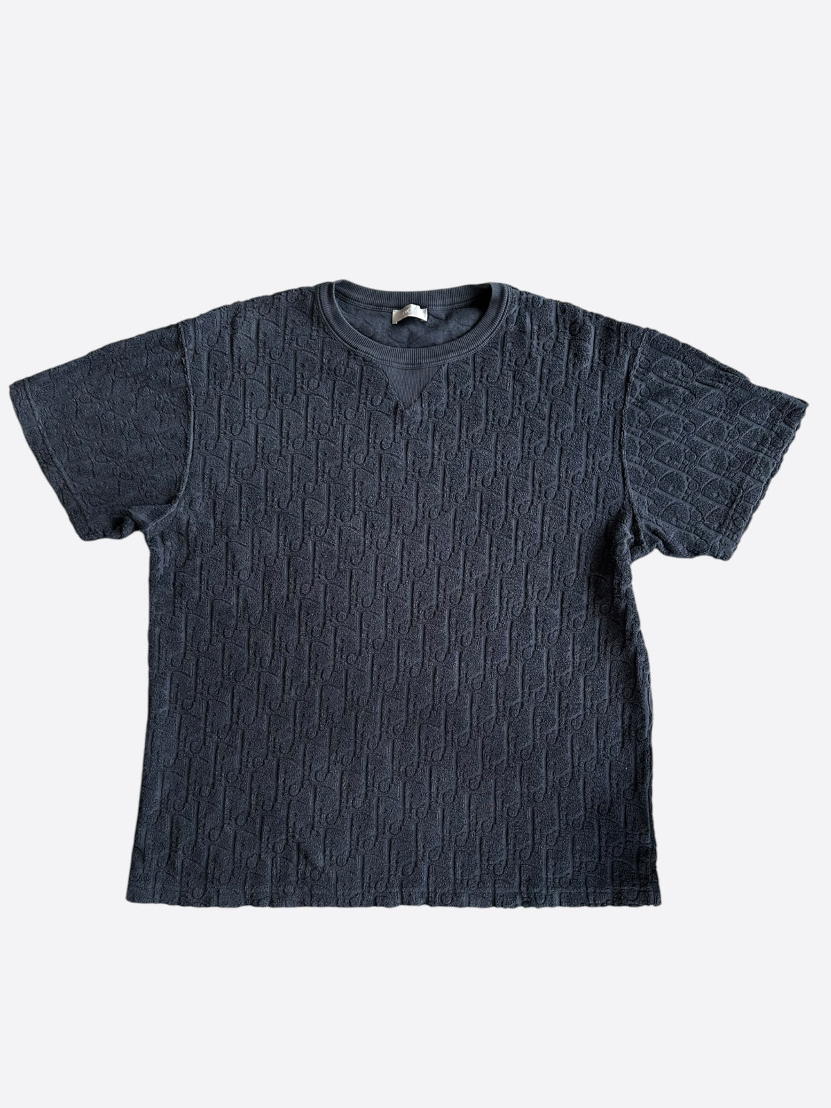 Dior Navy Oblique Towel T-Shirt