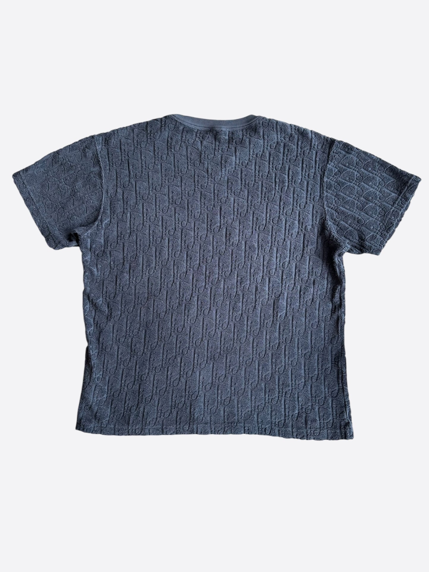 Dior Navy Oblique Towel T-Shirt