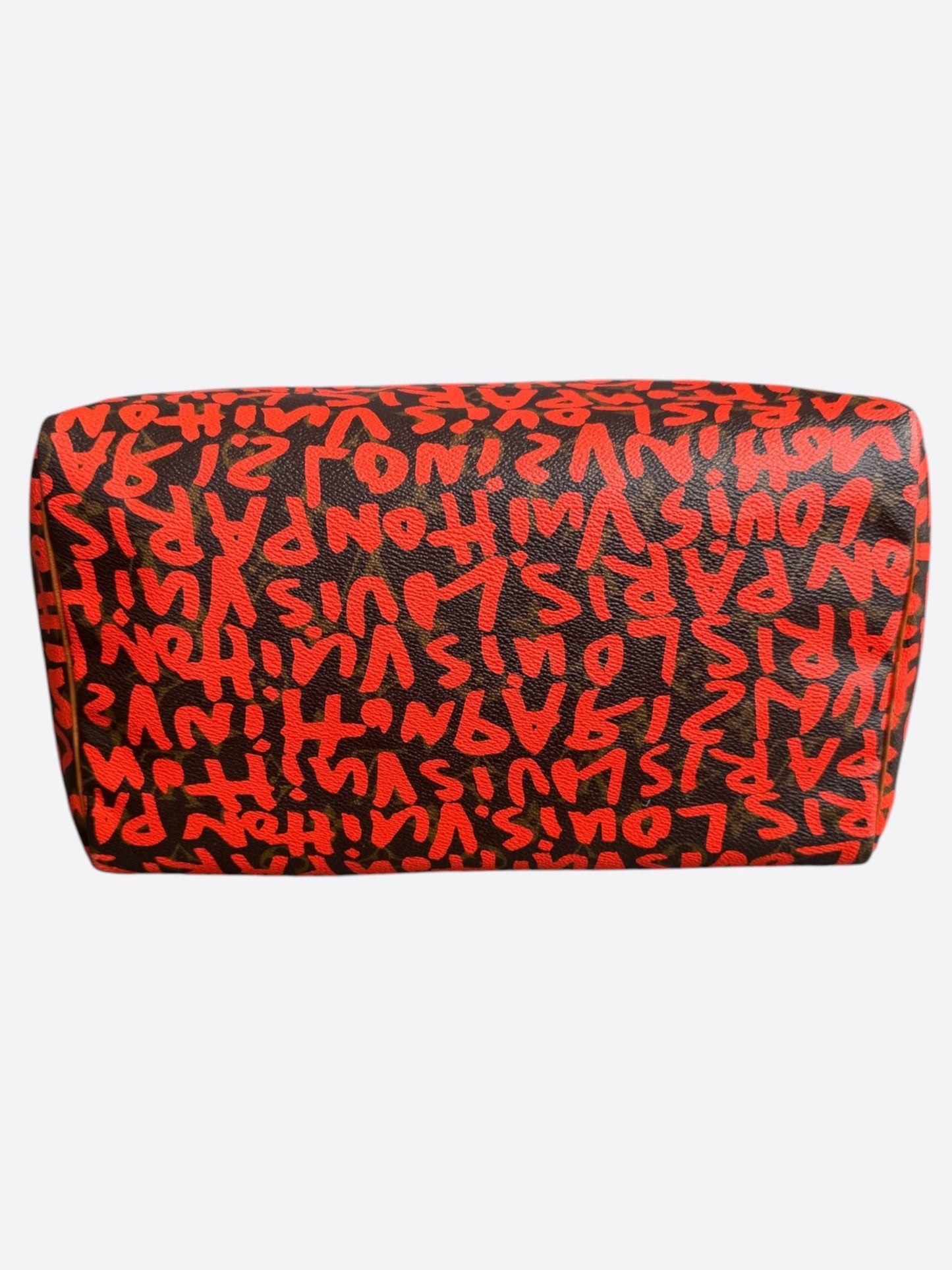 Louis Vuitton Stephen Sprouse Brown & Orange Monogram Speedy 30