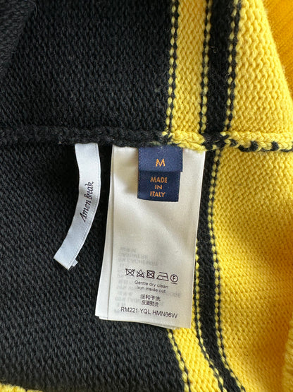 Louis Vuitton Black & Yellow Knit Jersey