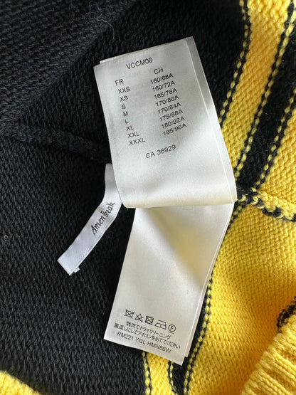 Louis Vuitton Black & Yellow Knit Jersey