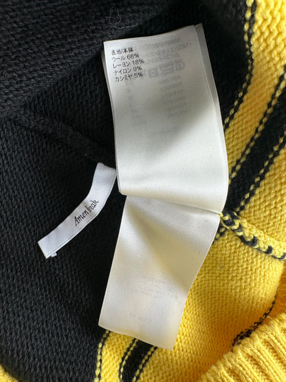 Louis Vuitton Black & Yellow Knit Jersey