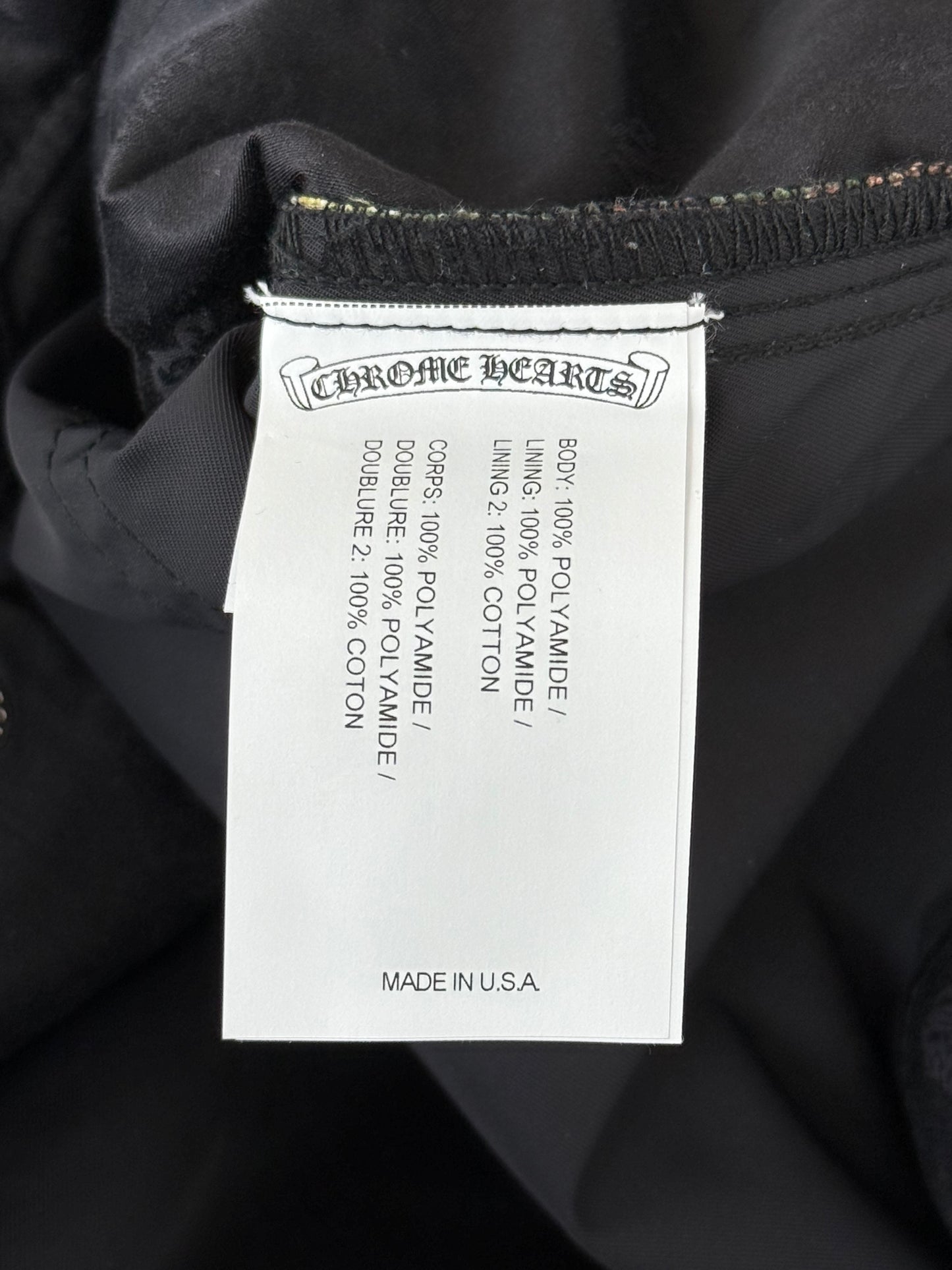 Chrome Hearts Camouflage Cross Jacquard Carpenter Pants