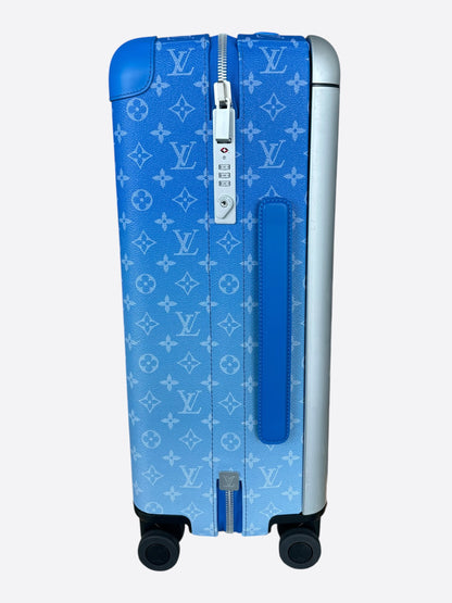 Louis Vuitton Blue & White Cloud Logo Monogram Horizon 55