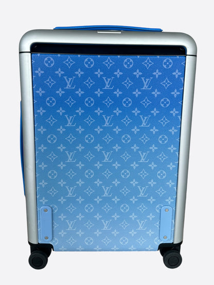 Louis Vuitton Blue & White Cloud Logo Monogram Horizon 55