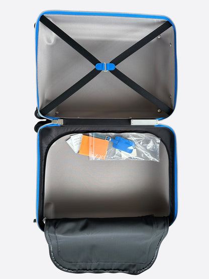 Louis Vuitton Blue & White Cloud Logo Monogram Horizon 55