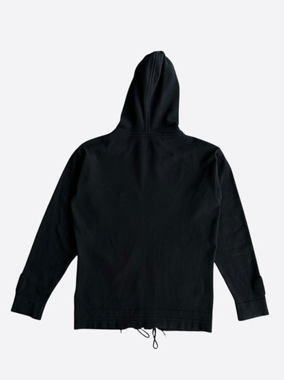 Chanel Black Tuffetage Logo Women's Cashmere Zip Up Hoodie
