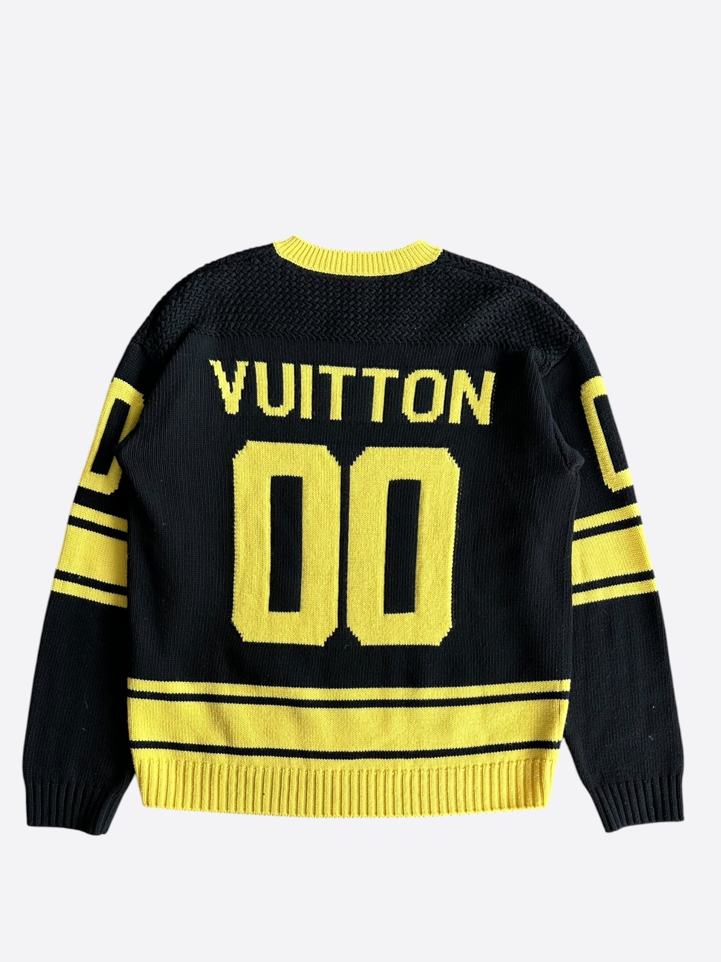 Louis Vuitton Black & Yellow Knit Jersey